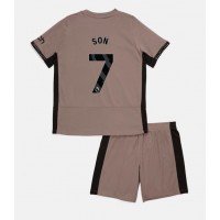 Tottenham Hotspur Son Heung-min #7 3rd trikot Kinder 2023-24 Kurzarm (+ Kurze Hosen)